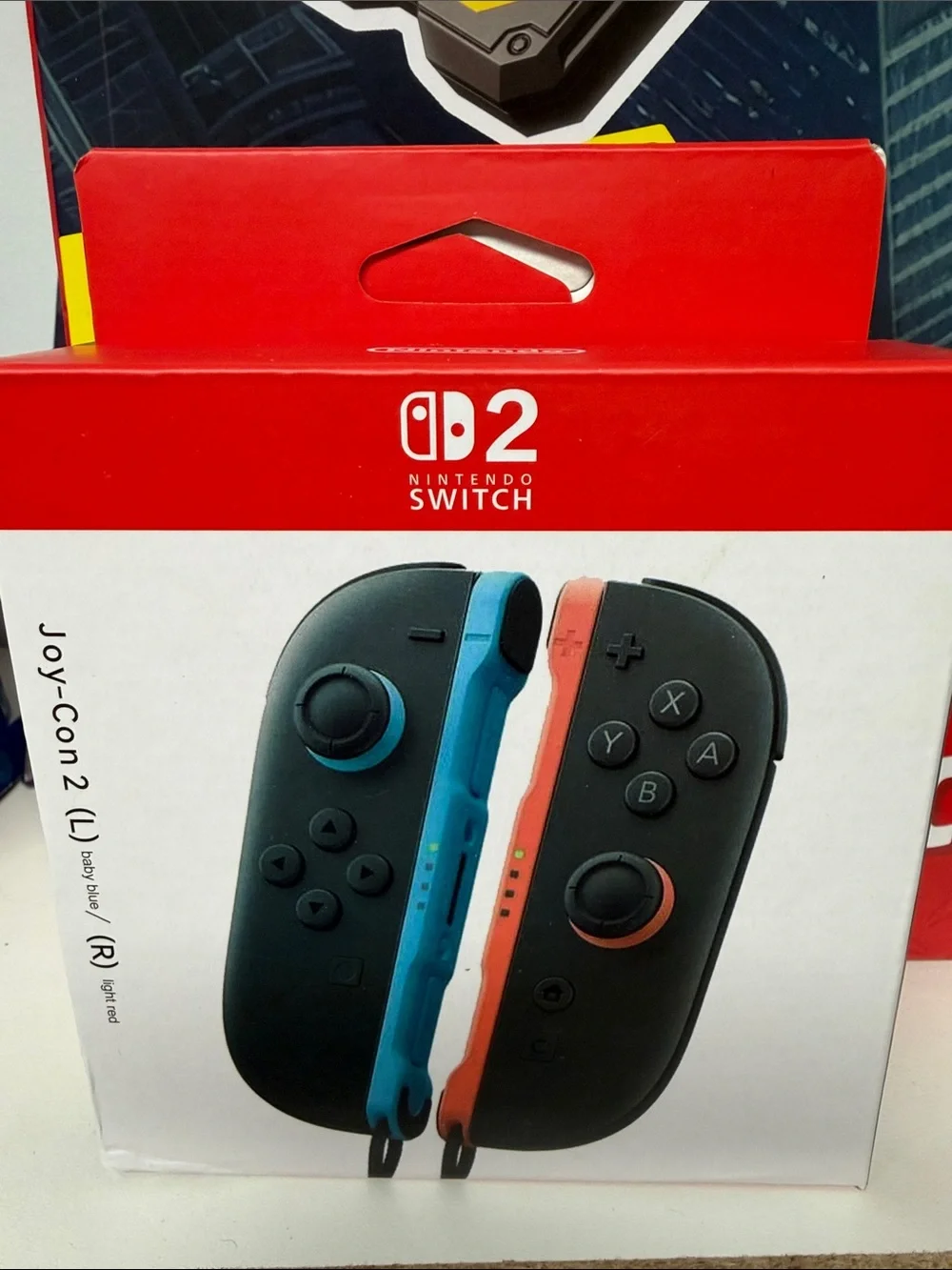 Nintendo Joy-Con2 Pair - Blue (Left) & Red (Right) Controllers